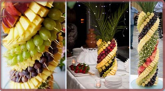 Пальма из фруктов фото – Фруктовая пальма – рецепт с фото пошагово