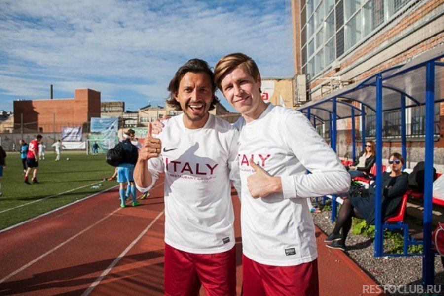 Игроки команды Italy Group - Тимур Дмитриев и Андрей Перцев