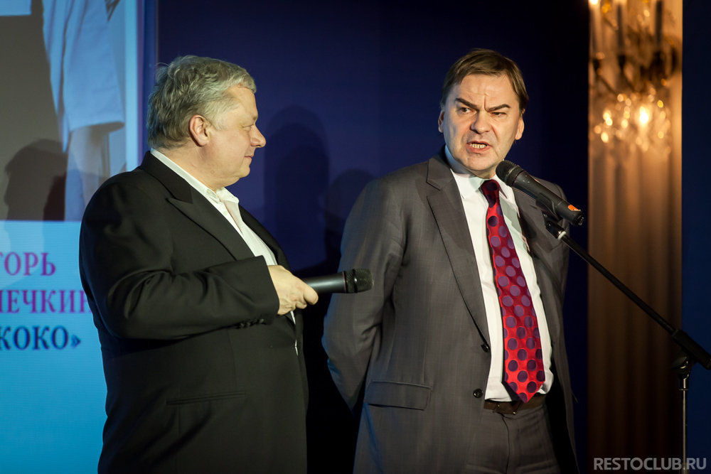 Дмитрий Журкин («Марин Экспресс») и Леонид Гарбар (вице-президент Stroganoff Group)