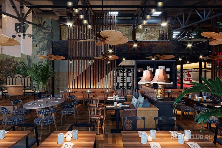 Дизайн-проект ресторана Mandarin Square